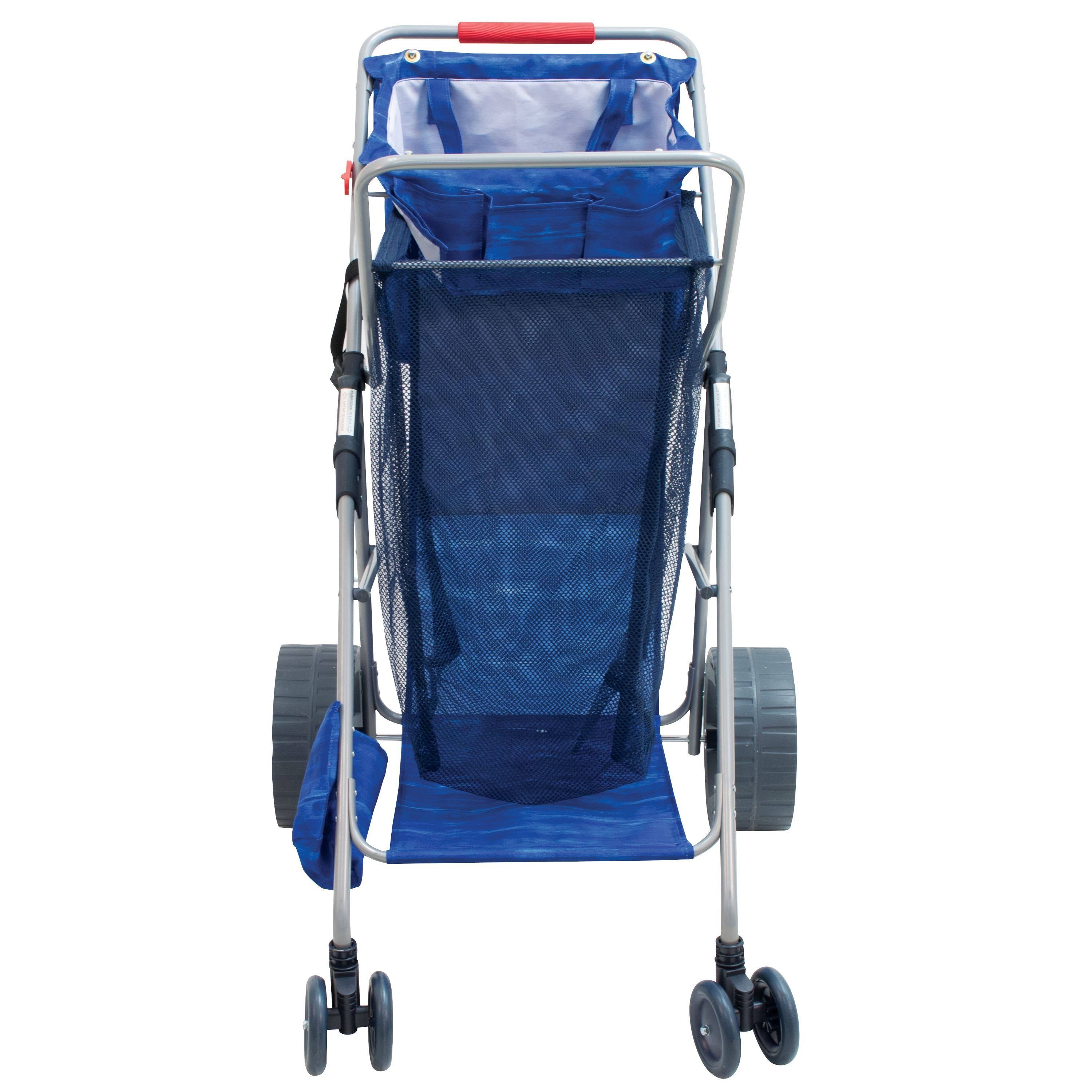 Dark Blue Beach Cart Q955