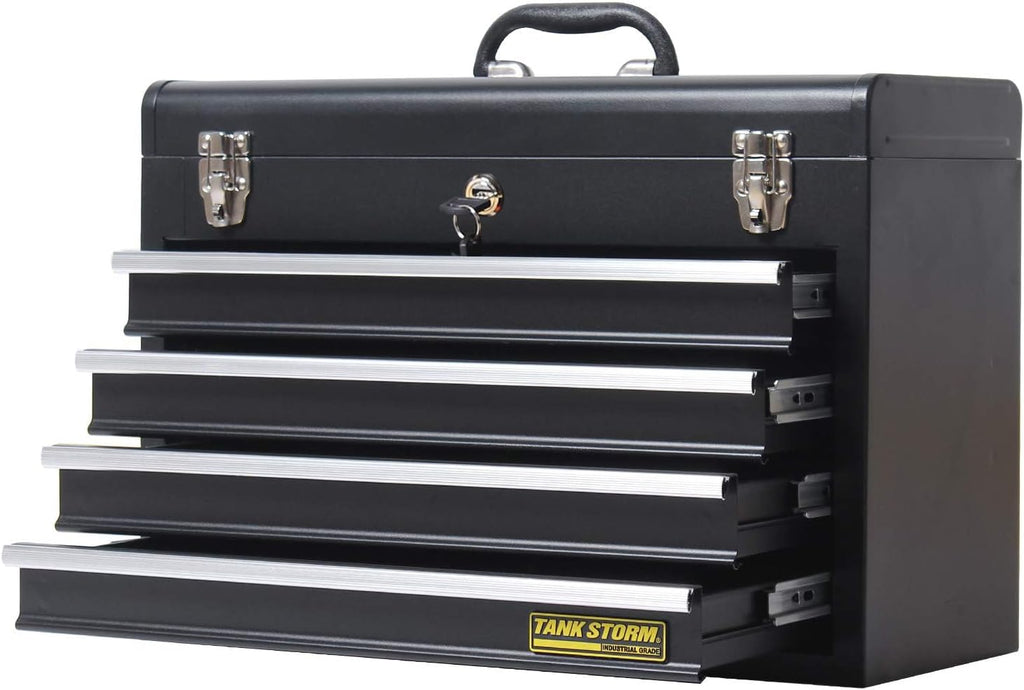 Black 20.6" 4-Drawer Steel Tool Chest B5028