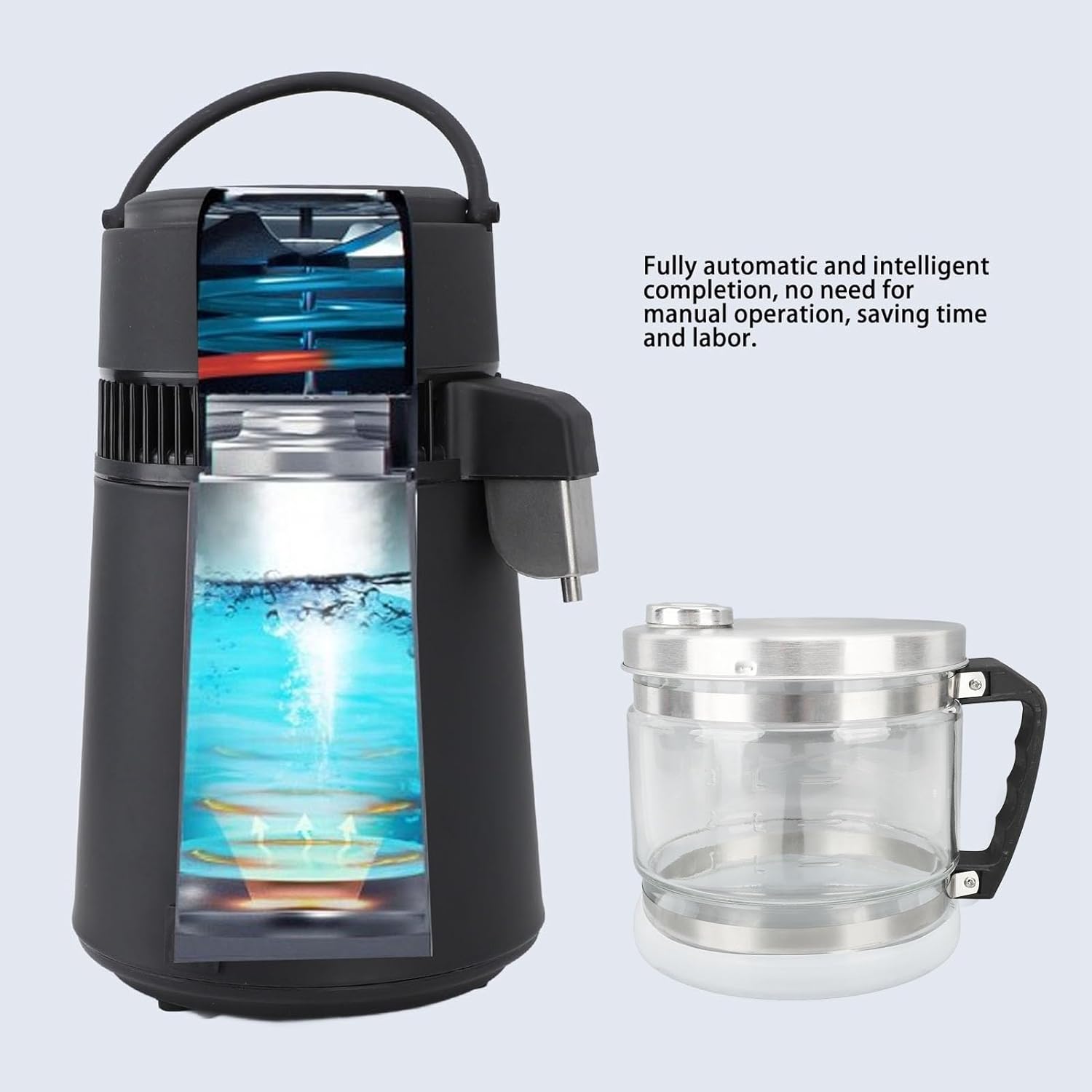 4L Glass Carafe for Countertop Distiller F83789