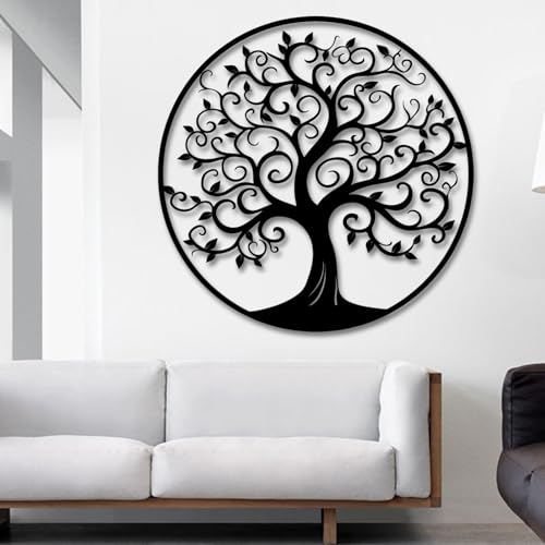 Metal Tree Wall Art 47×47 cm I43417