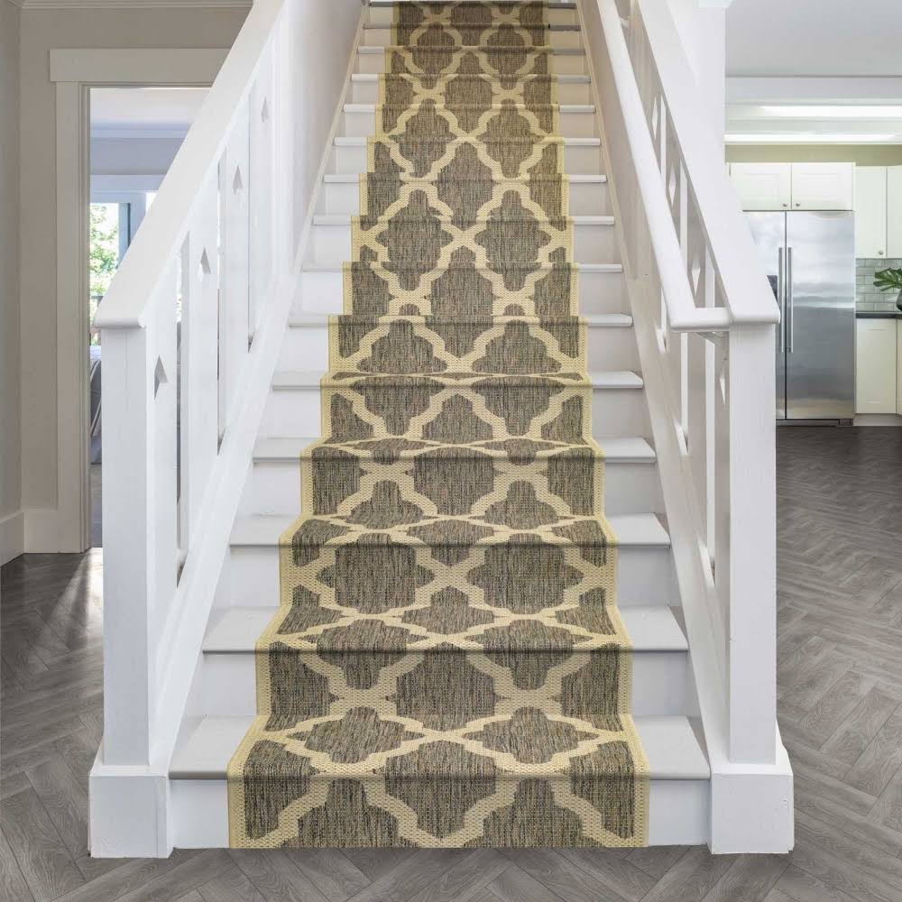 Trellis Tweed Stair Carpet Runner 2 foot G4083