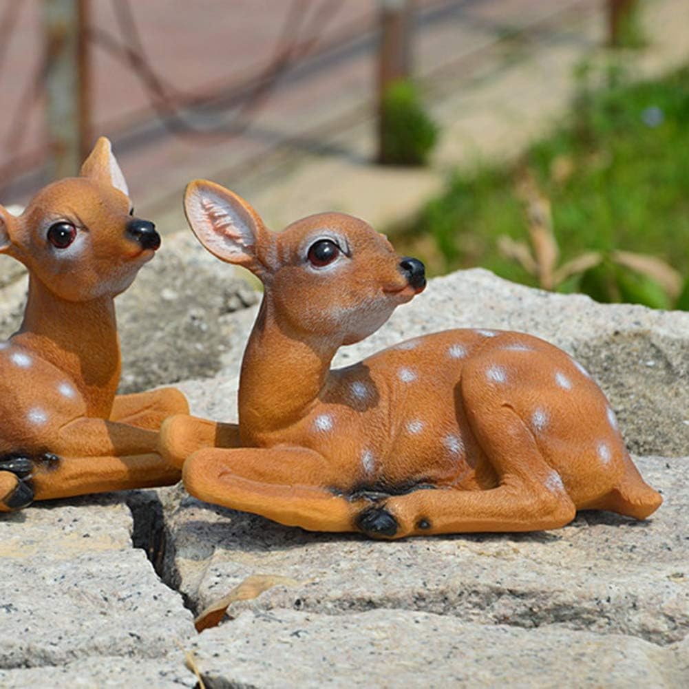 Sika Deer Garden Sculpture Statue N932023