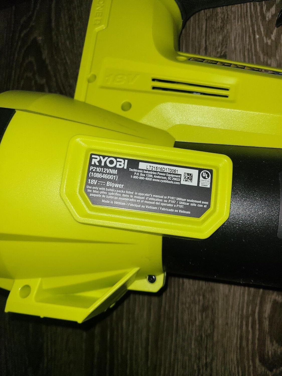 18V Jet Fan Blower G2900