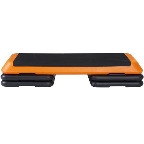 Adjustable Aerobic Step Platform with 4 Stackable Risers Y1476