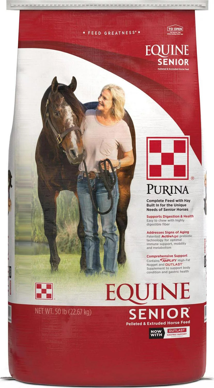 Equine Senior Horse Feed, 50 lb. A704539