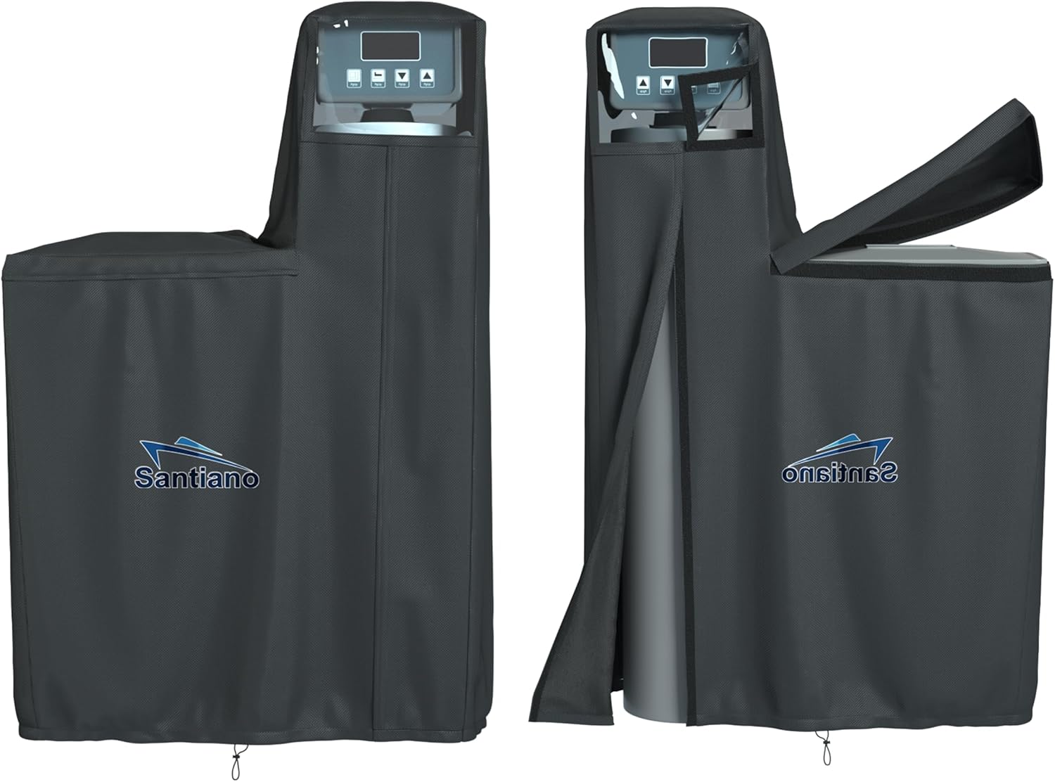 Black 64x40x16 Inches Water Softener Cover V3000