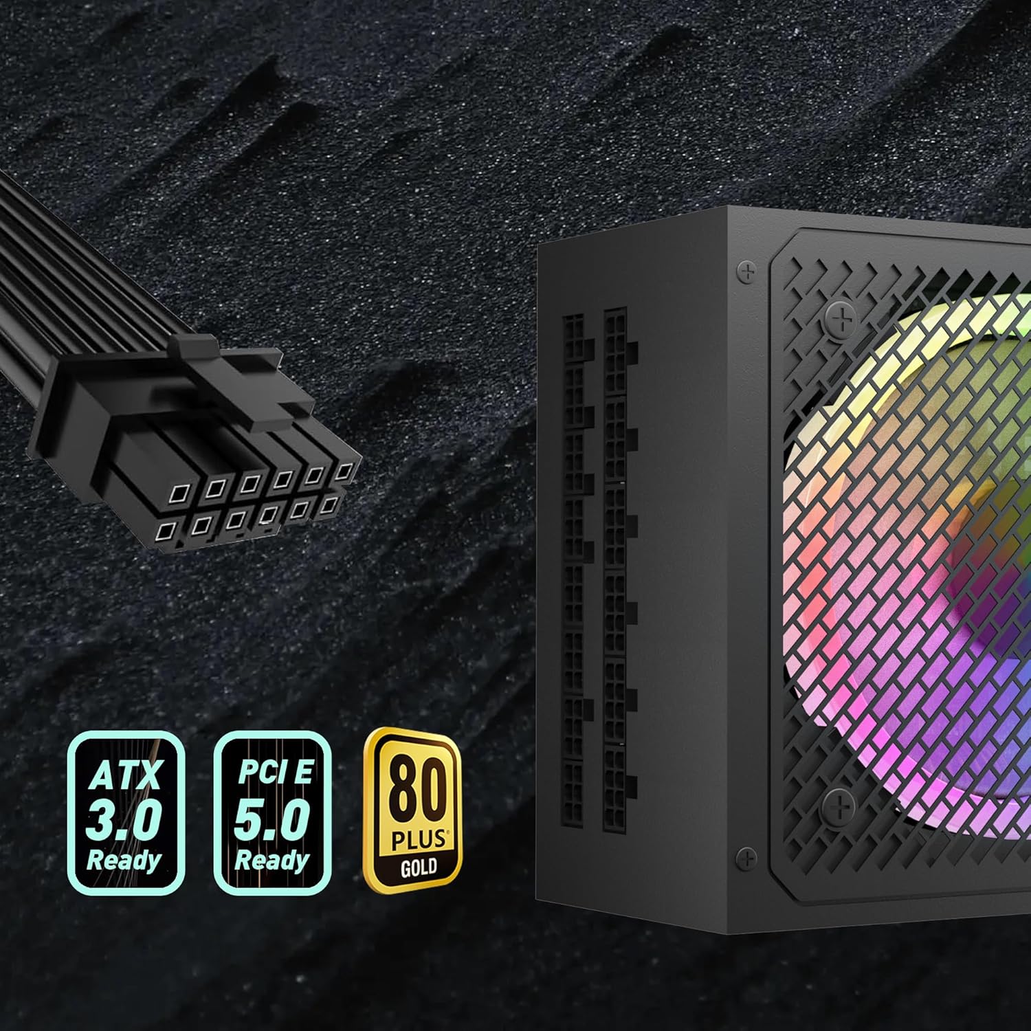 80+ Gold 750 Watt ATX Fully Modular Power Supply L73667