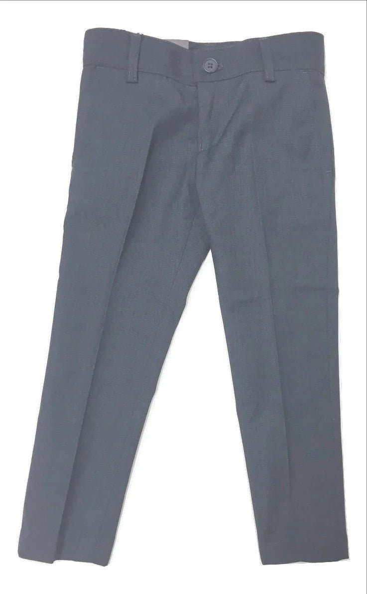 Armando Martillo Linen-look Skinny Pants - Dark Grey