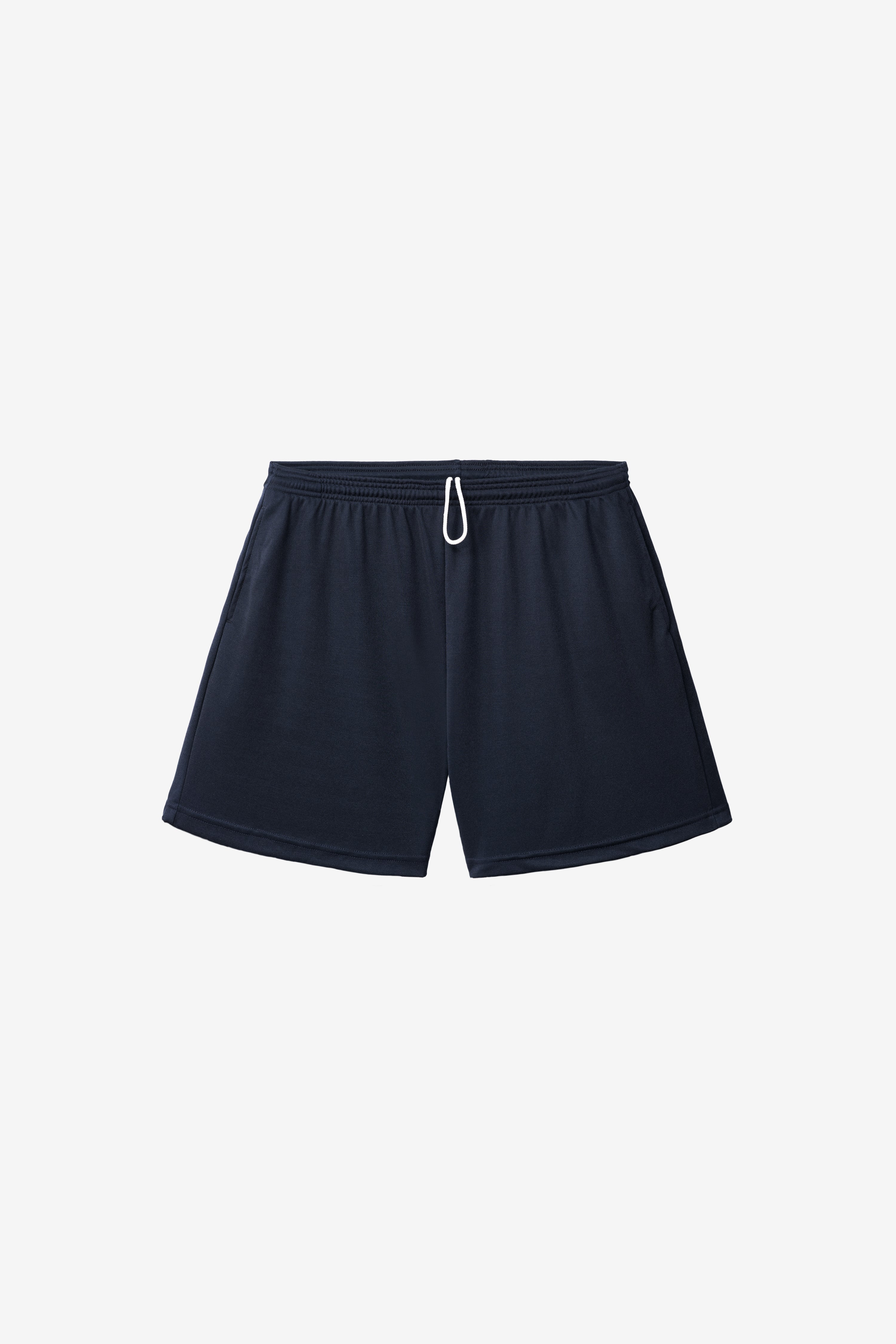 PPQ42 - Poly Pique Mesh Mid-Length Shorts