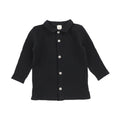 Analogie by Lil Legs Muslin Button Down Shirt - Black